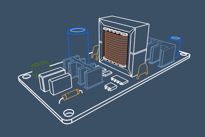 animated circuit board