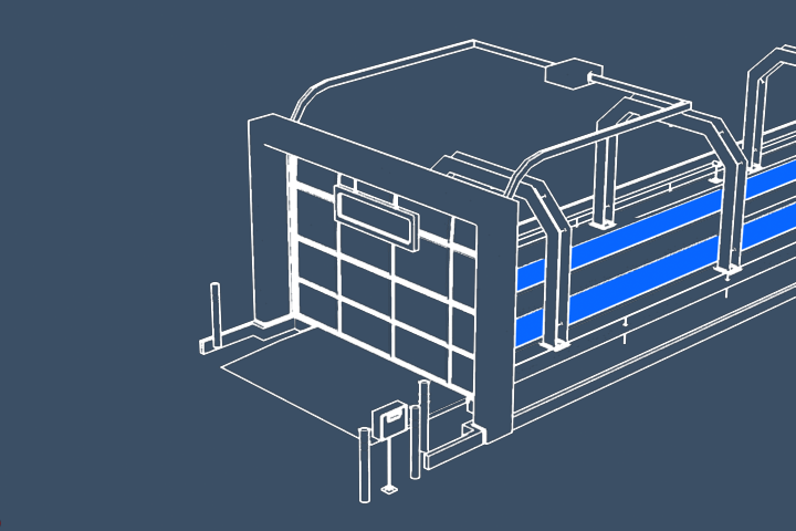 PLC animated car wash