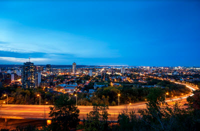 Hamilton at Dusk