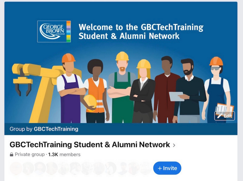 GBCTechTraining Students and Alumni Facebook Group 