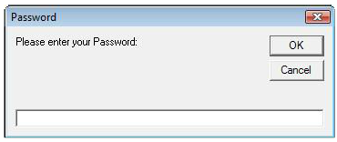 Re-enter your password