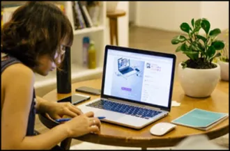 student studying GBCTechTraining