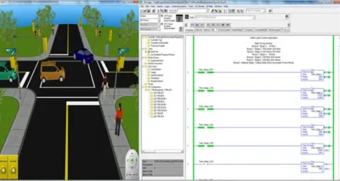 traffic light simulation
