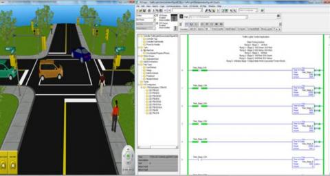 traffic light simulation