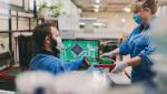 technicians working under covid-19 guidelines